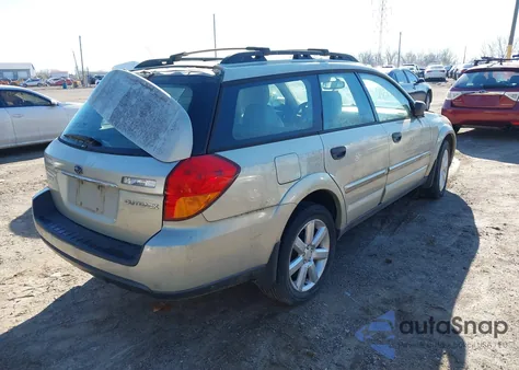 2006 Subaru Outback 2.5I from USA, damaged, VIN 4S4BP61C167345811